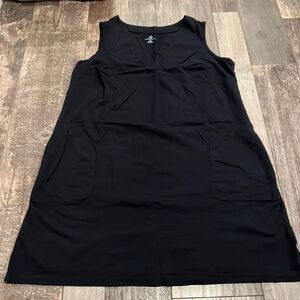 Black Lands’ End cotton sundress size 0X